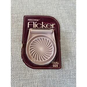 Vintage Flicker Womens Safety Shaver Trial Size NEW 1990s